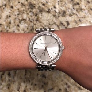 Michael Kors Darci Silver-Tone Watch